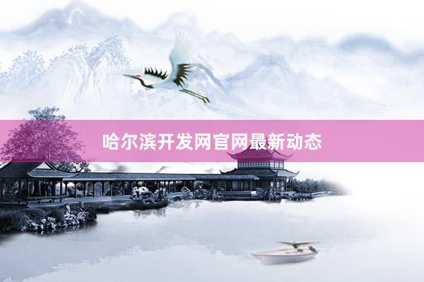 哈尔滨开发网官网最新动态