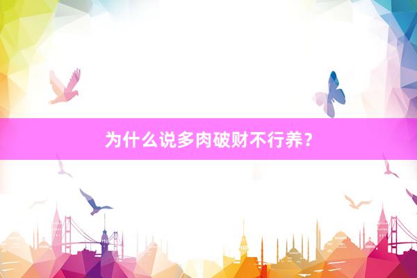 为什么说多肉破财不行养？
